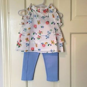 Nwt Janie and jack blouse and pants 12-18 months